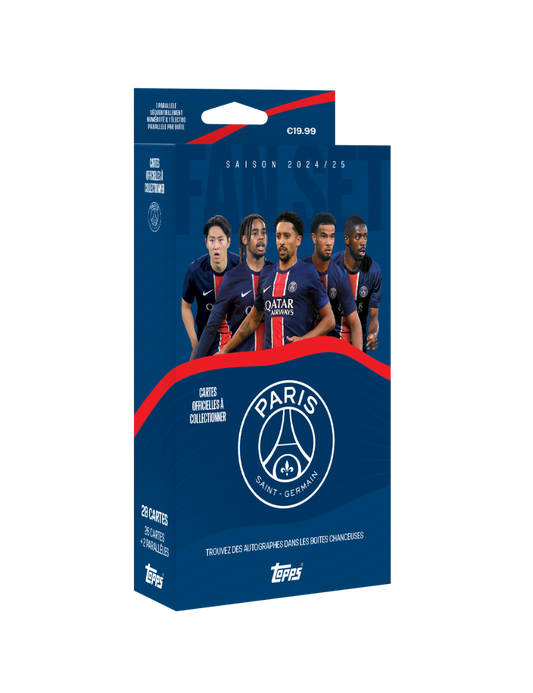 Topps® Paris Saint-Germain Fan Set 2024/25 (Livebreak)