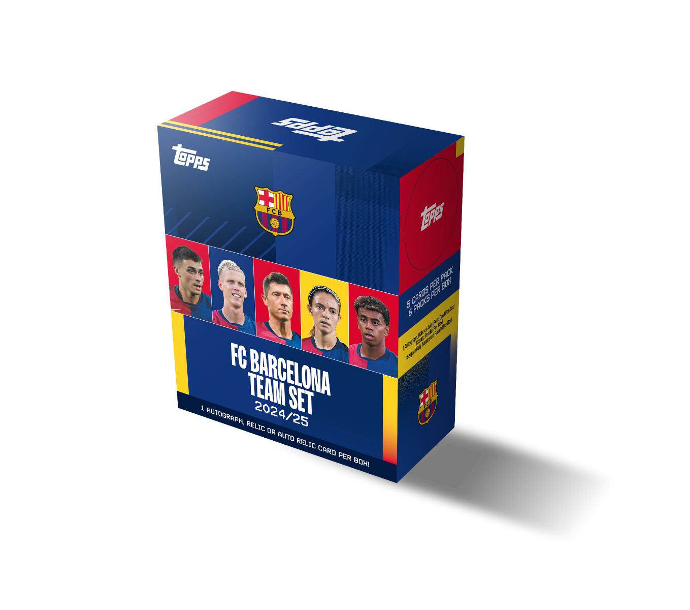 Topps® FC Barcelona Team Set 2024/25 (Livebreak)