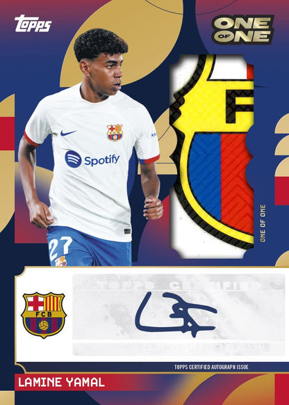 Topps® FC Barcelona Team Set 2024/25 (Livebreak)