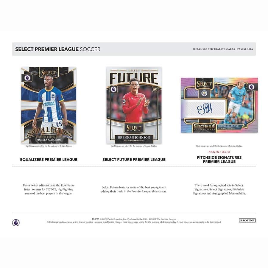 2022/23 Panini Select Premier League Soccer (Livebreak)