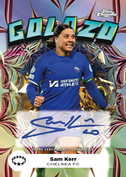 2023-24 Topps Chrome® UEFA Women's Champions League - Hobby Box (Livebreak)