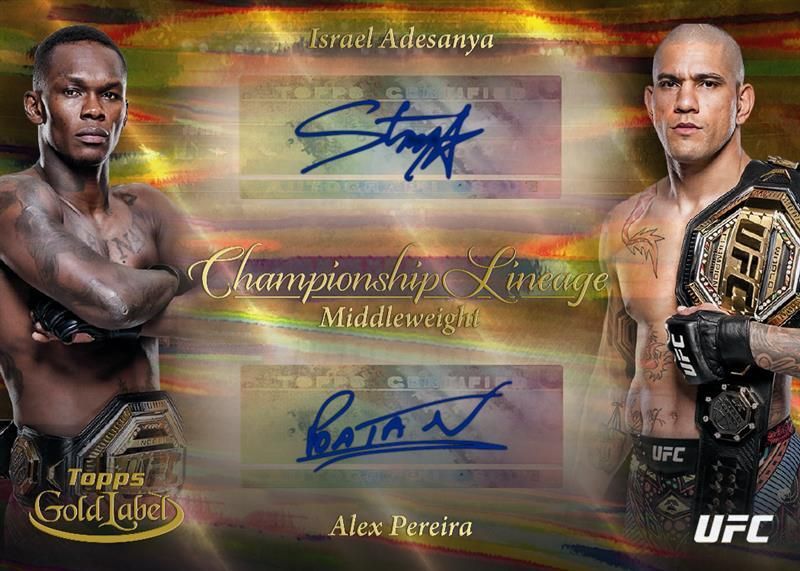 2024 Topps Gold Label UFC - Hobby Box