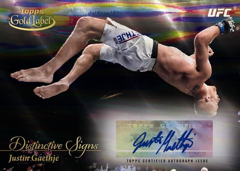 2024 Topps Gold Label UFC - Hobby Box