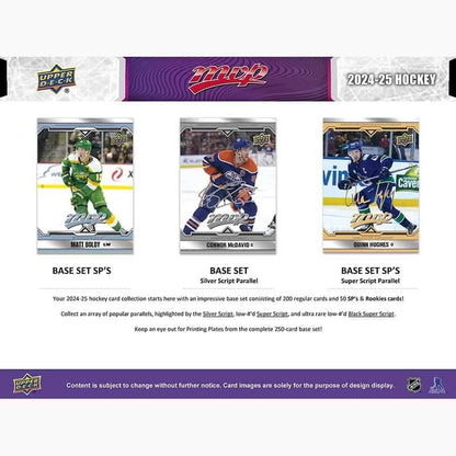 2024-25 Upper Deck MVP Hockey Hobby Box