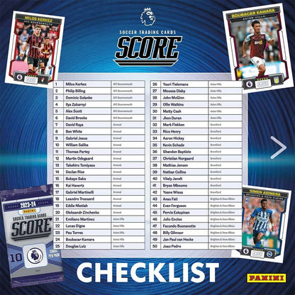 Panini Score Premier League 23/24