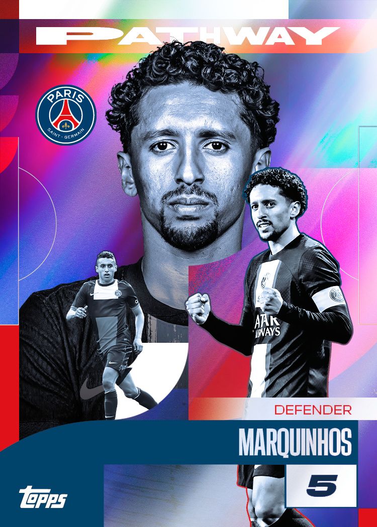 Topps® Paris Saint-Germain 2024/25 Team Set