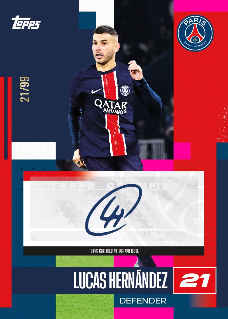 Topps® Paris Saint-Germain 2024/25 Team Set