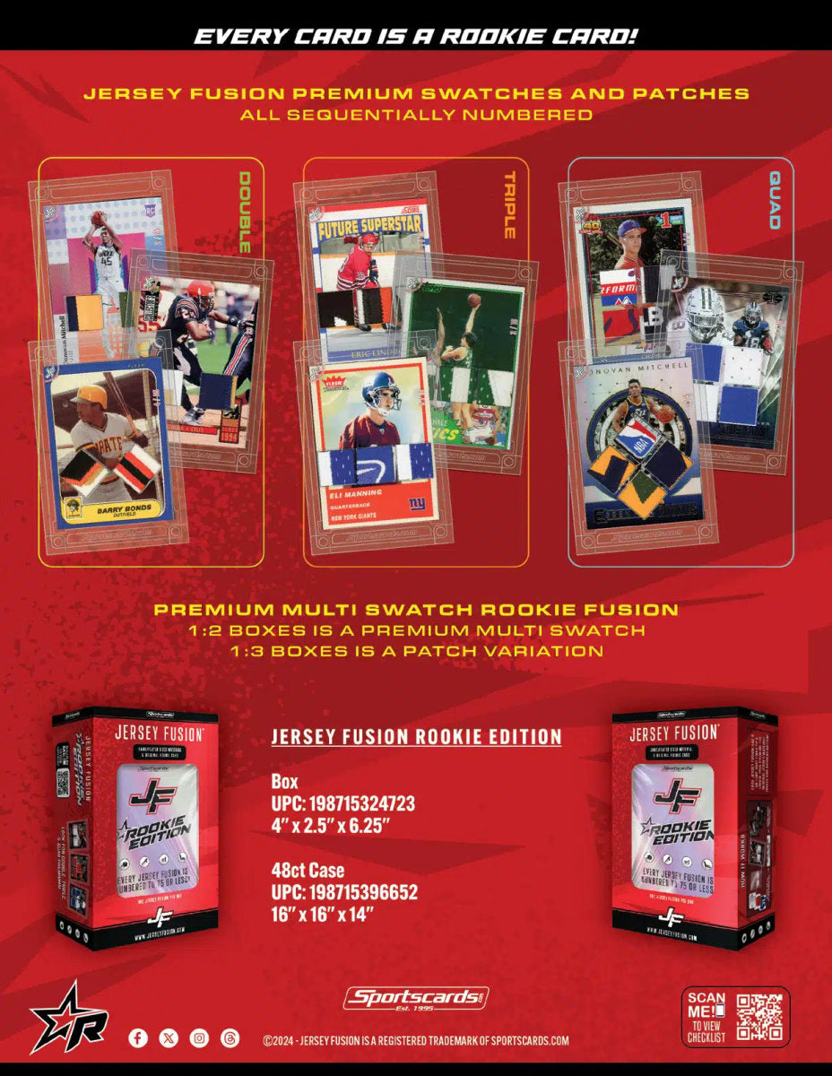 Jersey Fusion - Rookie Edition - Box